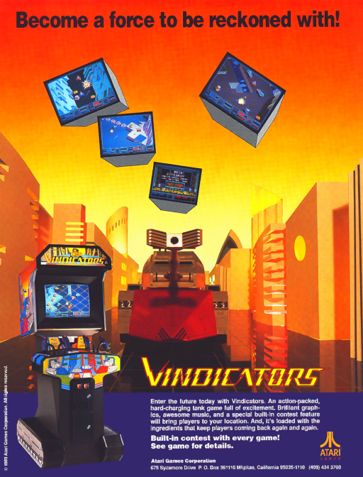 Vindicators (rev 5) MAME2003Plus Game Cover
